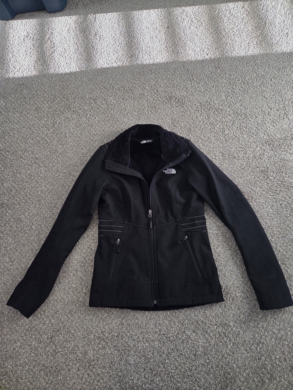 The North Face Women's Black Zip-Up Utility Jacket